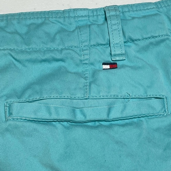 Tommy Hilfiger Women's Teal Shorts - Picture 5 of 9